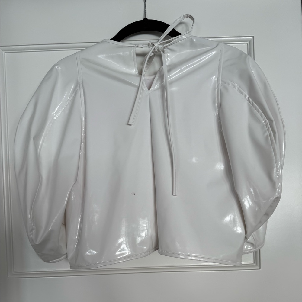 Melitta Baumeister Vinyl crop top - Picture 2 of 5